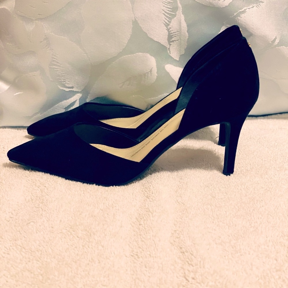 Black Suede Sam Edelman Pumps